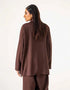 OVERSIZED TEXTURED BLAZER